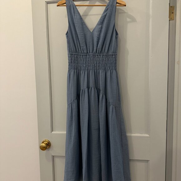 VINCE V-Neck Dress - XS - Picture 4 of 10